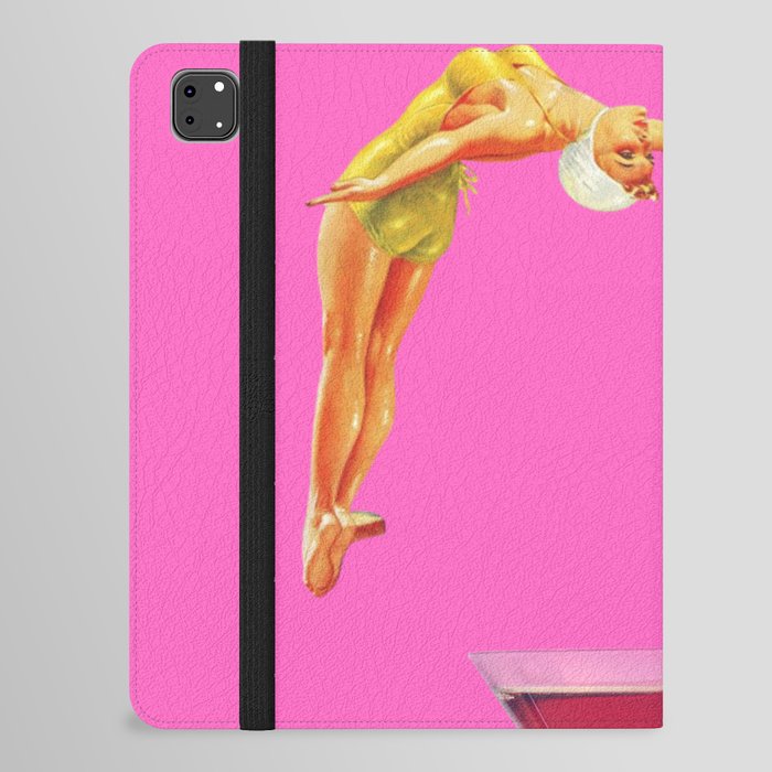 Pink lemonade cocktail - Drinks on the beach and aperitifs! iPad Folio Case