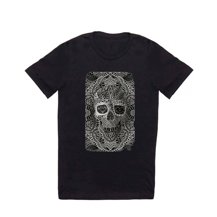 Lace Skull T Shirt
