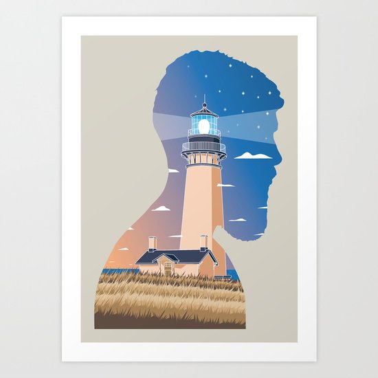Him Art Print