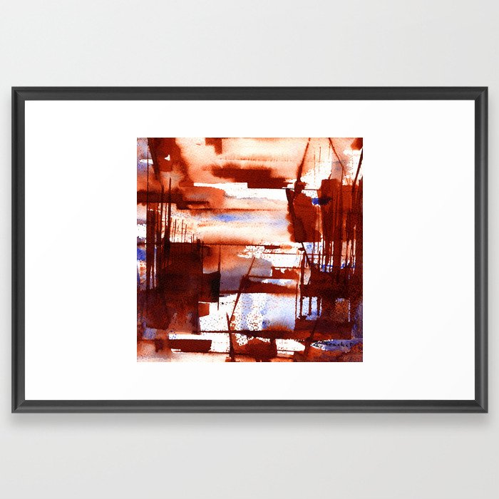 shipyard Framed Art Print
