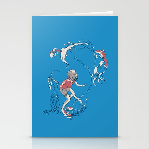 FISH AND WATER Stationery Cards