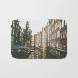 Amsterdam Canals Bath Mat | Urbandecor, Europe, Modern, Canals, Trip, Tourism, Dutchhouses, Amsterdam, Orangehouse, Oldhouse 