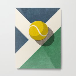BALLS / Tennis (Hard Court) Metal Print