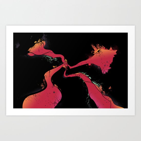 organic infinity Art Print