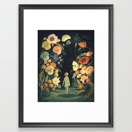 The Night Garden Framed Art Print