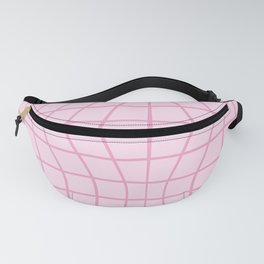 Twisted Grids-Y2K Aesthetic-Pattern Fanny Pack
