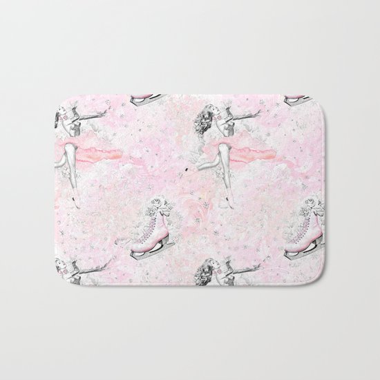 Figure Skating #2 Bath Mat