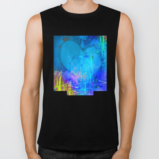 LOVE 5 Biker Tank