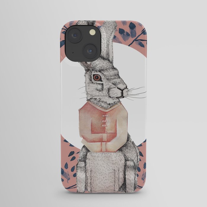 Loony Rabbit iPhone Case