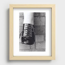 Brick Shoe Recessed Framed Print