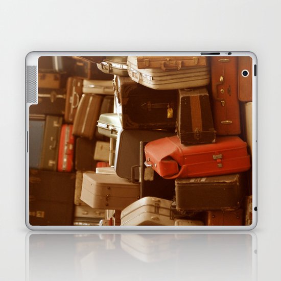 TOWER OF LUGGAGE Laptop & iPad Skin
