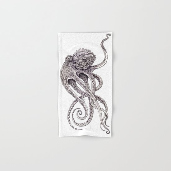 Cephalopod Hand & Bath Towel