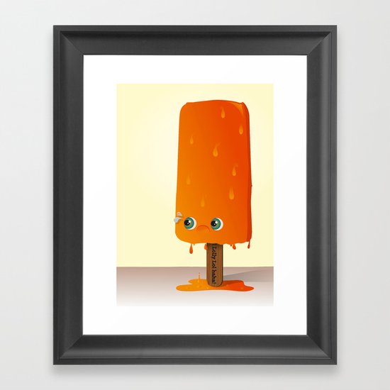 Lol Lolly Framed Art Print