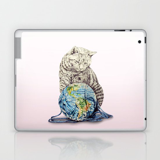 In which our feline deity shows restraint Laptop & iPad Skin