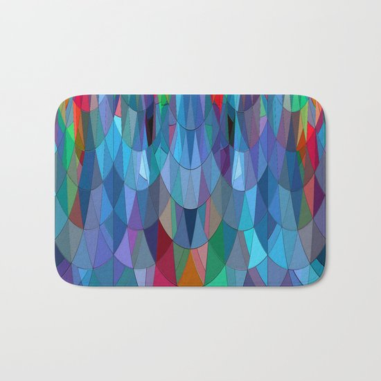 The Many Colors of the Mermaid.... Bath Mat