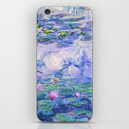 Claude Monet Water Lilies French Impressionist Art iPhone Skin