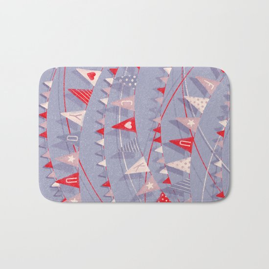 Hate card Bath Mat