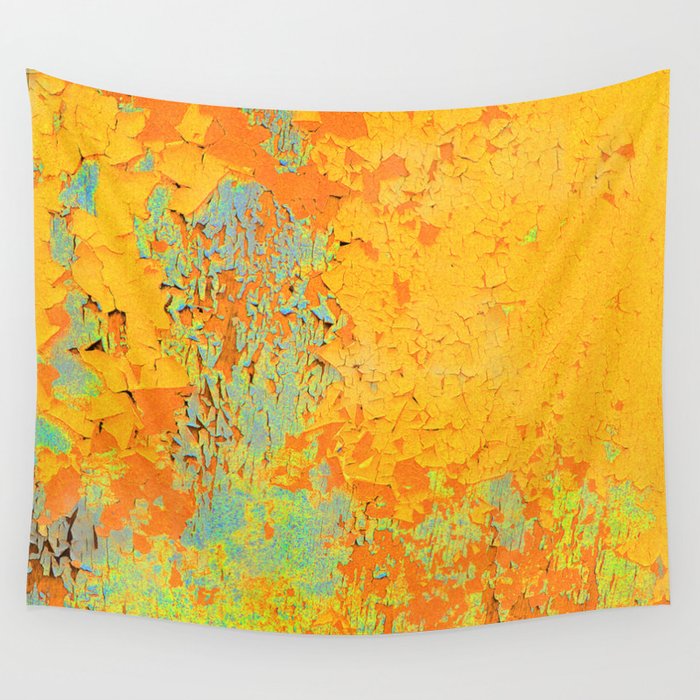 Flaky paint Wall Tapestry