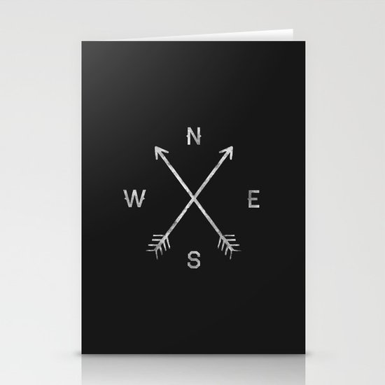 Compass Stationery Cards