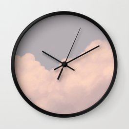 Sunset Sky Lo-fi Aesthetic Wall Clock