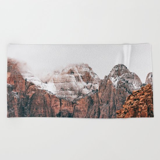 Misty Adventure #society6 Beach Towel