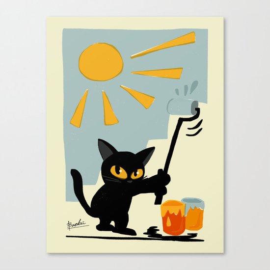 Fine day Canvas Print