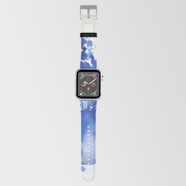 blue stillife: zinnia Apple Watch Band