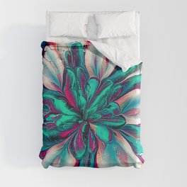 Fluid Flower 2 Duvet Cover