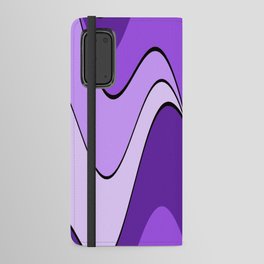 Hypnotic hippie purple Android Wallet Case