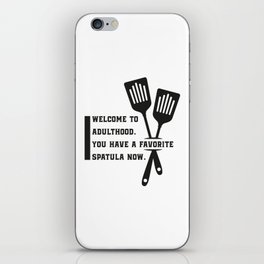 Funny Adulthood Quote iPhone Skin