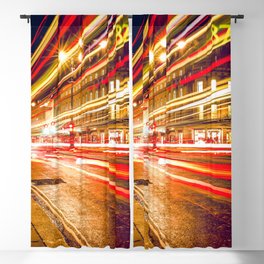 Great Britain Photography - Phonebooth Beside The Budy Traffic Blackout Curtain