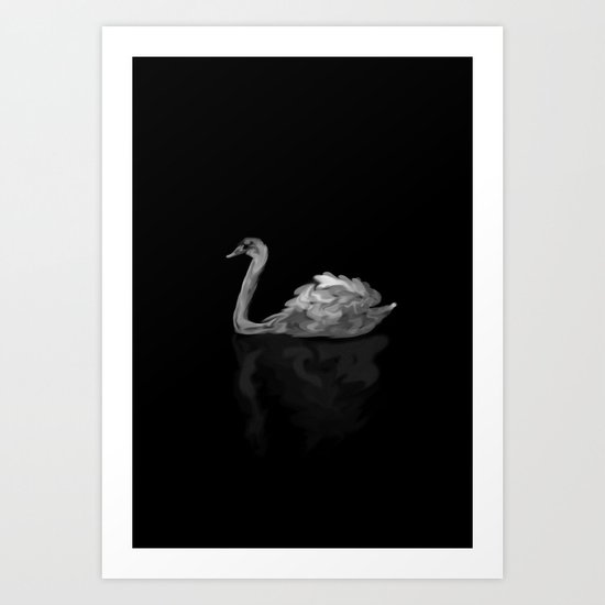 The Swan Art Print