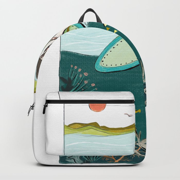 Surfer girl backpack clearance