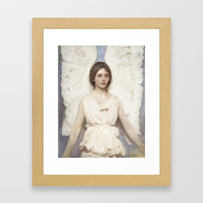 Angel by Abbott Handerson Thayer Framed Art Print
