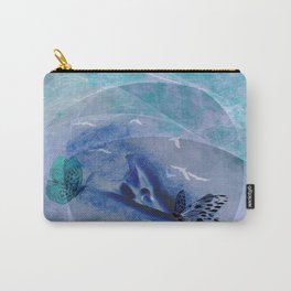 Pensée bleue  Carry-All Pouch