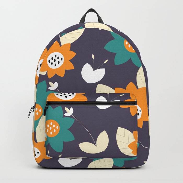 Floral cluster in the evening Backpack