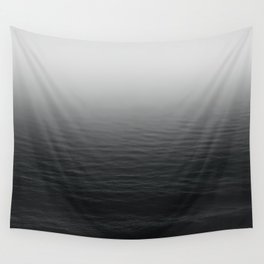 Deep Sea - Black and White Edition Wall Tapestry
