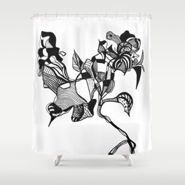 Bunch of Flowers Shower Curtain