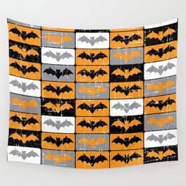 Halloween Pattern Wall Tapestry