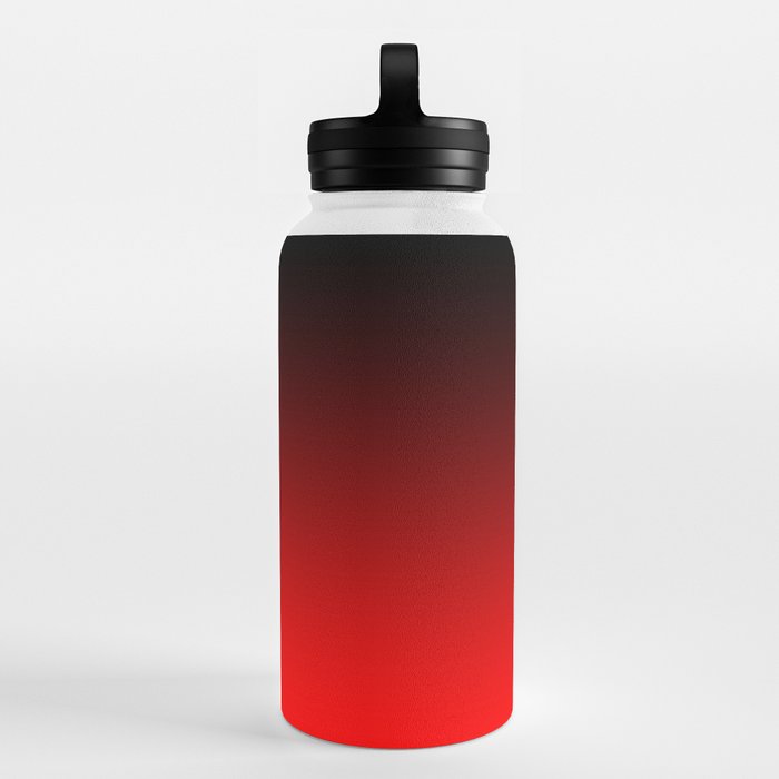 1pc PC Water Bottle, Modern Ombre Letter Graphic Water Bottle For