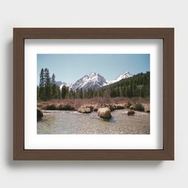 Solitude (Sawtooth Mountain, Idaho) Recessed Framed Print