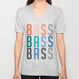 BASS BASS BASS V Neck T Shirt