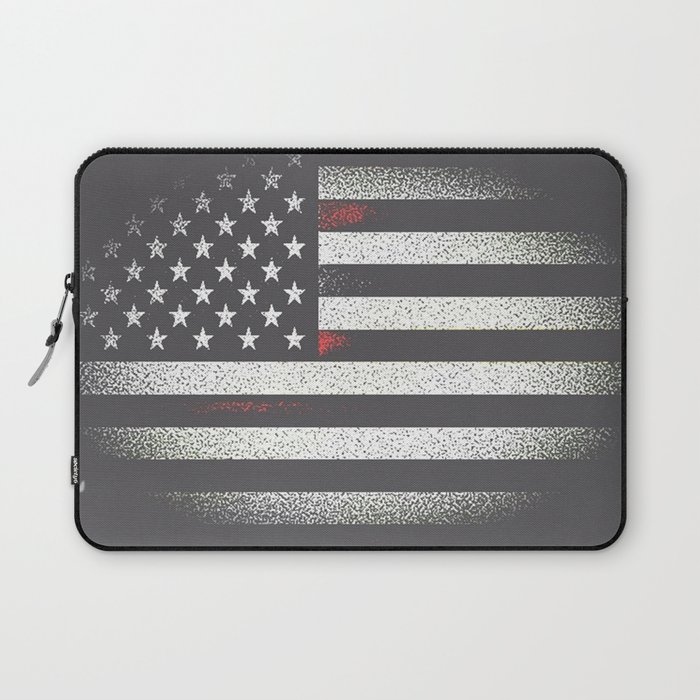Flag U.S. American United States Retro Laptop Sleeve