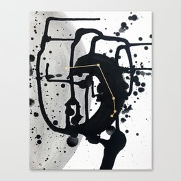 Aries - Abstract Zodiac Constellation Canvas Print