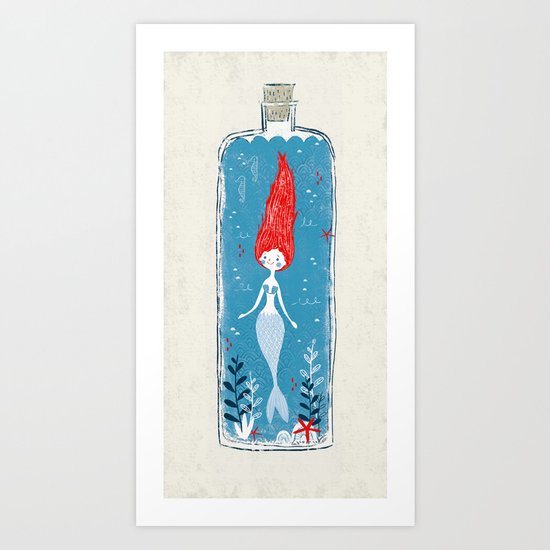 Mermaid - Limited time Art Print