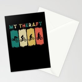 MTB Mountain Bike My Therapy Stationery Card