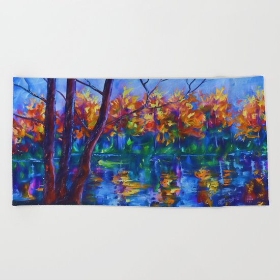 The River Song Beach Towel