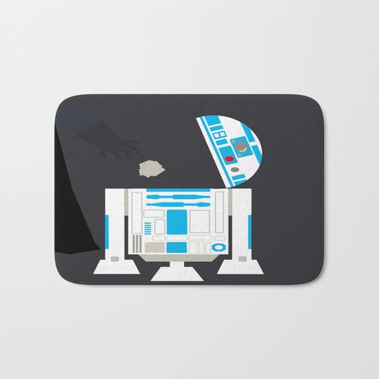 Darth Vader & r2d2 Bath Mat