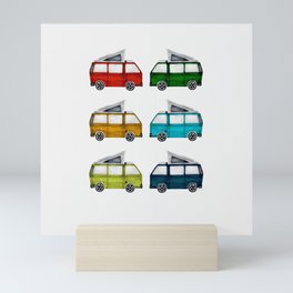 Van Showdown Mini Art Print