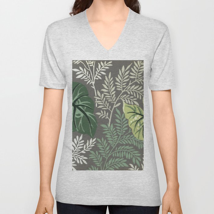 Wild Garden V Neck T Shirt